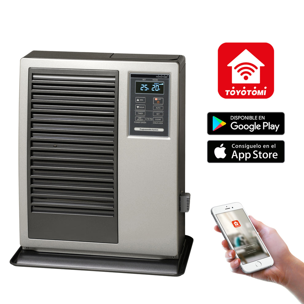 Estufa a Kerosene Tiro Forzado Wi-Fi 3 kW FF-V30T